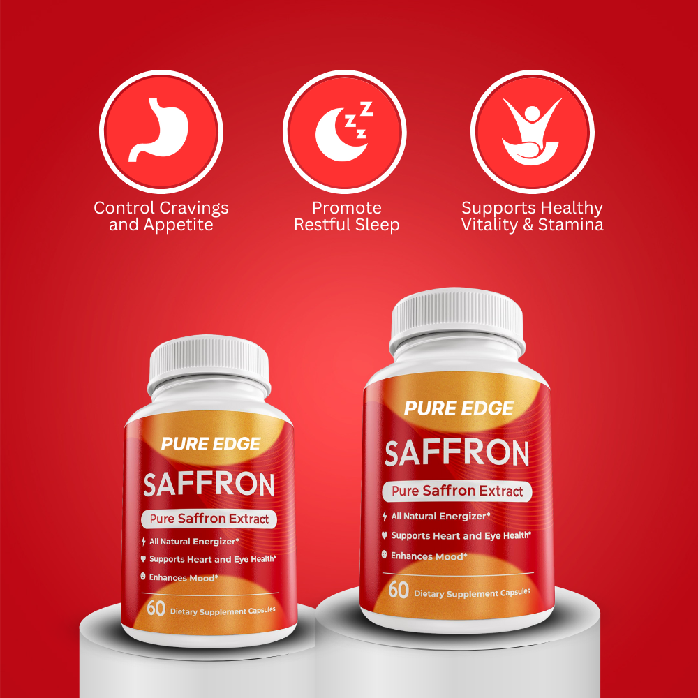 Pure Edge - Saffron Capsules